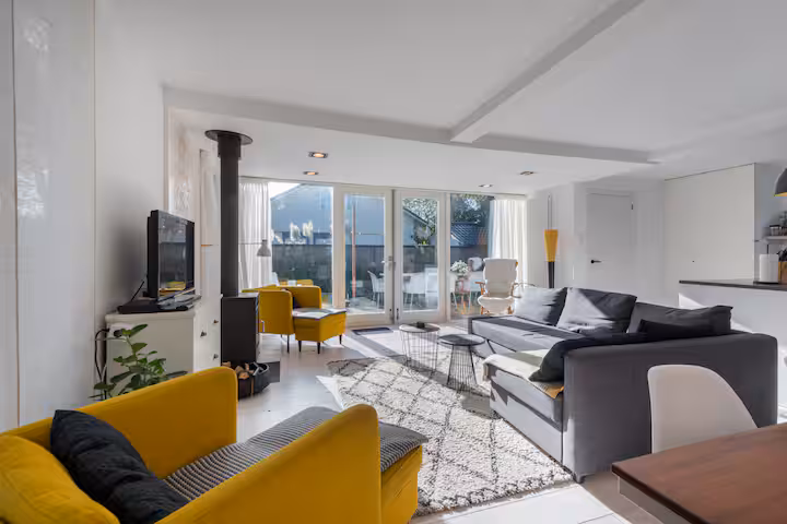 Woonkamer met sfeervolle inrichting